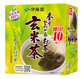 Itoen Fragrant Genmaicha Green Tea – 40 Individually Wrapped Bags